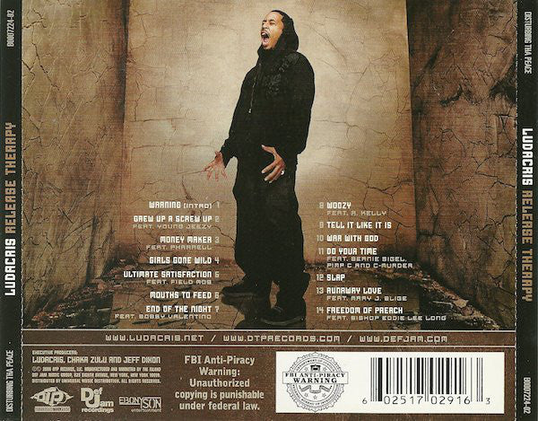 Ludacris : Release Therapy (CD, Album)