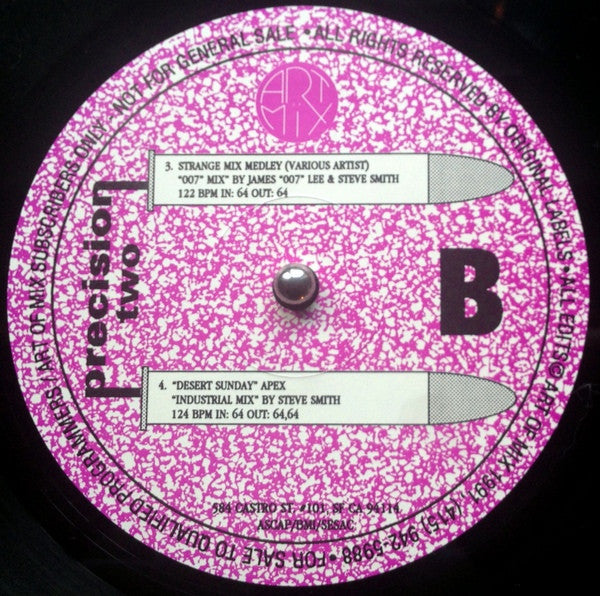 Various : Precision Two (12", P/Mixed, Promo)
