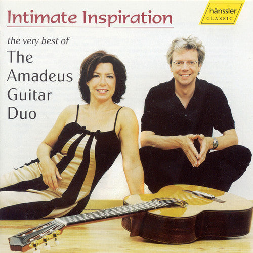 the album cover for Amadeus Guitar Duo - Intimate Inspiration: Very Best of Amadeus Guitar