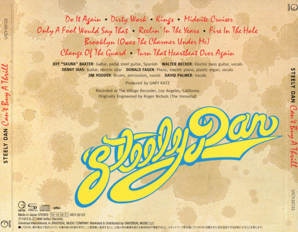 Steely Dan : Can't Buy A Thrill (CD, Album, RE, RM, SHM)