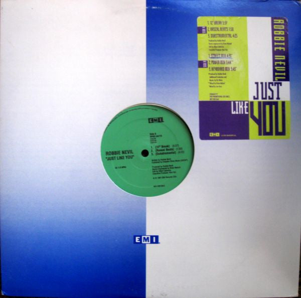 Robbie Nevil : Just Like You (12", Promo)