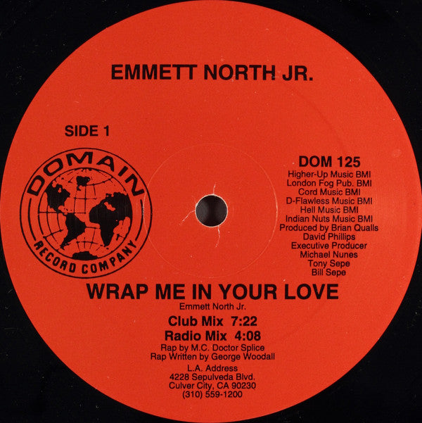 Emmett North Jr. : Wrap Me In Your Love (12")
