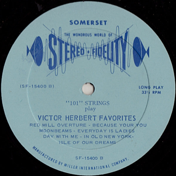 101 Strings : The Sparkle And Romance Of Victor Herbert (LP, Album)