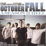 the album cover for October Fall - A Season In Hell