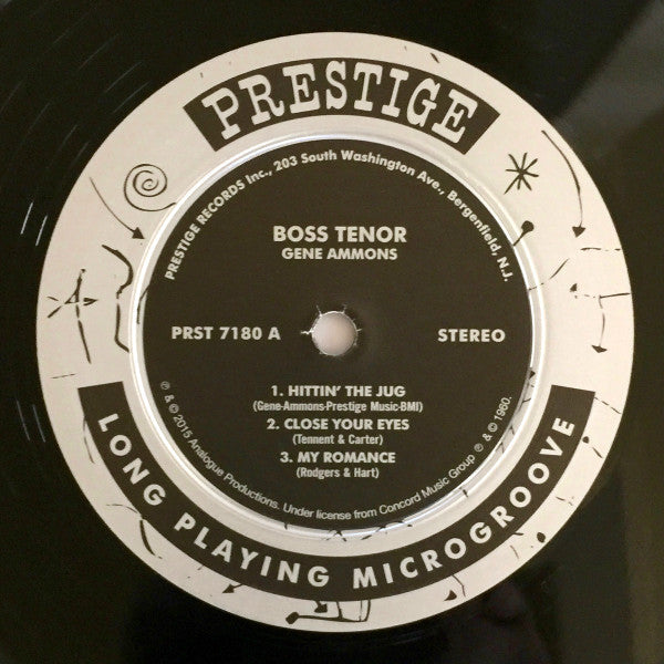 Gene Ammons : Boss Tenor (LP, Album, Ltd, Num, RE, RM, 200)