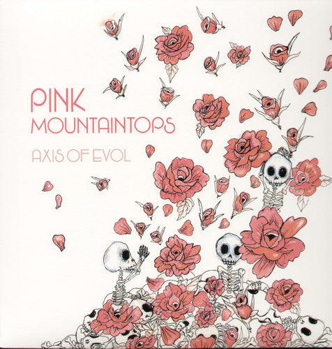 the album cover for Pink Mountaintops - Axis of Evol