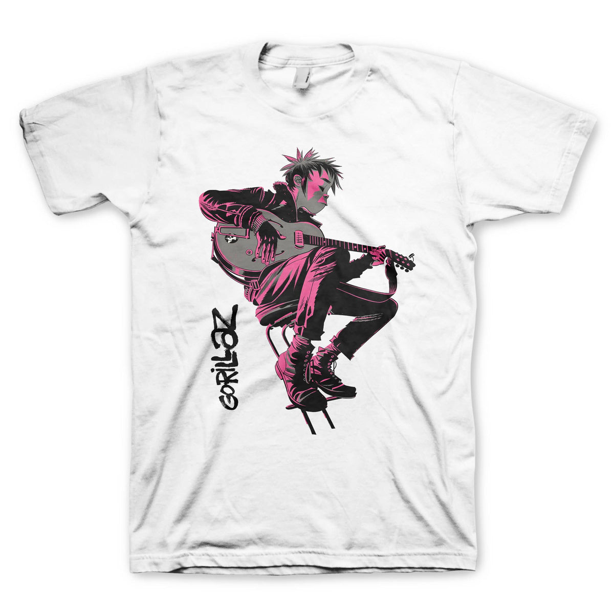 Gorillaz - Sitting Pink - Graphic Tee