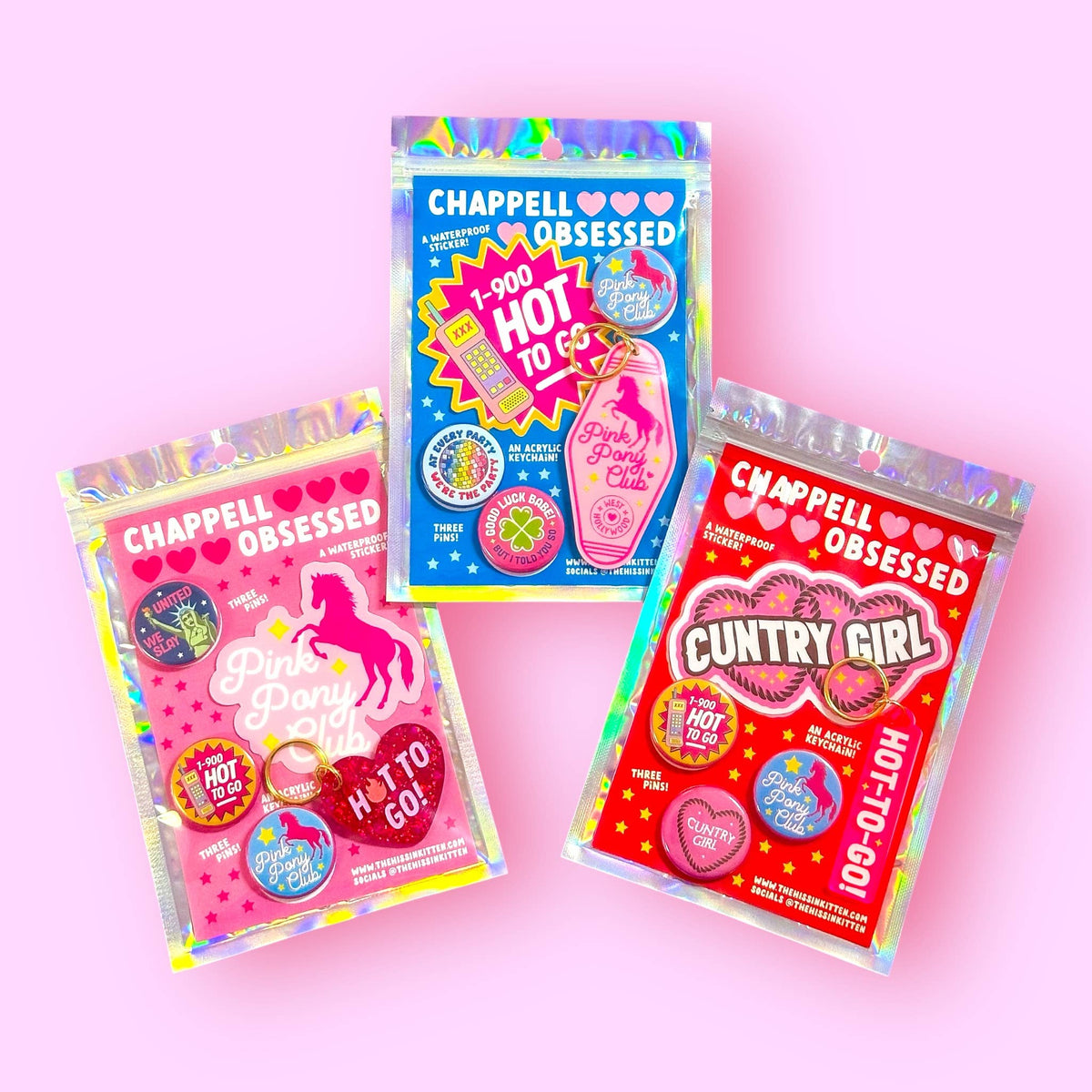 ¡Paquetes de regalo obsesionados con Chappell!