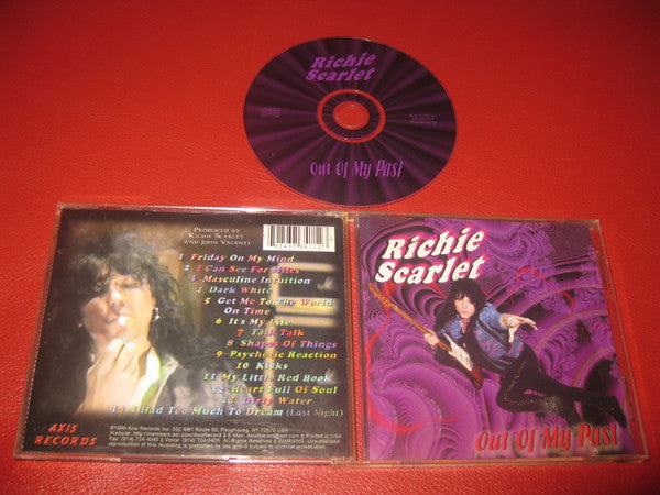 Richie Scarlet : Out Of My Past (CD, Album)