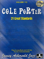 the album cover for Jamey Aebersold - Cole Porter: 21 Great Standards