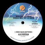 Sylvester : I (Who Have Nothing) (12", Single)