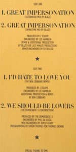 Mica Paris : Convention E.P. (12", EP, Ltd, Promo)