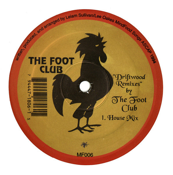 The Foot Club* : Driftwood Remixes (12", Ltd, Promo)