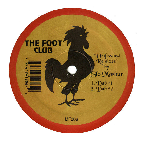 The Foot Club* : Driftwood Remixes (12", Ltd, Promo)
