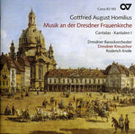 the album cover for Gottfried Homilius - Cantatas