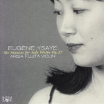 the album cover for E. YSAYE - Six Sonatas for Solo Violin