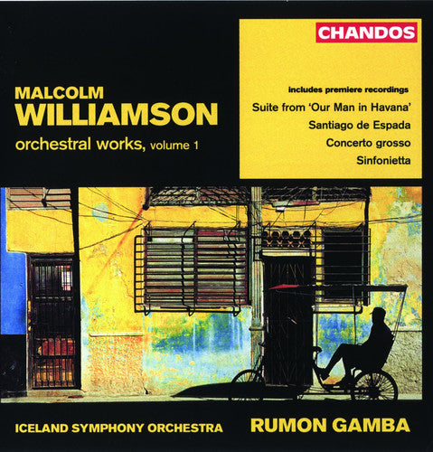 the album cover for Rumon Gamba - Orchestral Works 1