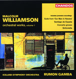 the album cover for Rumon Gamba - Orchestral Works 1