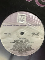Lateasha : It Just Ain't Easy (12", Promo)