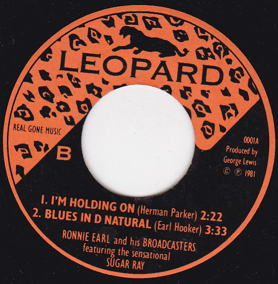 Ronnie Earl And His Broadcasters* Featuring The Sensational Sugar Ray* : The Hump (7", EP)