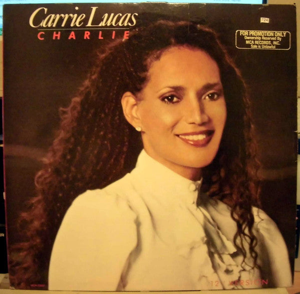 Carrie Lucas : Charlie (12", Promo)