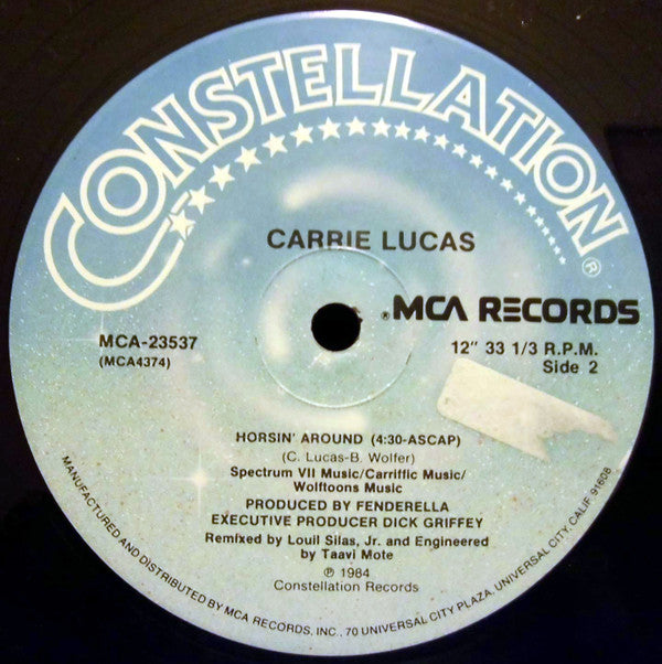 Carrie Lucas : Charlie (12", Promo)