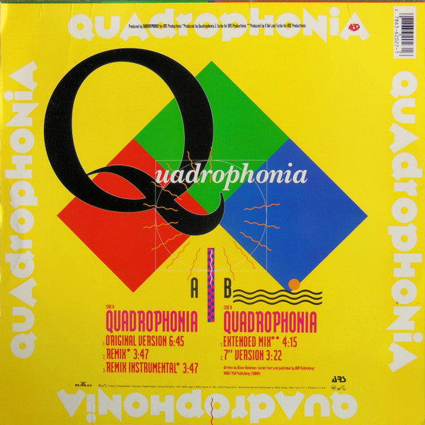 Quadrophonia : Quadrophonia (12", Maxi, Promo)