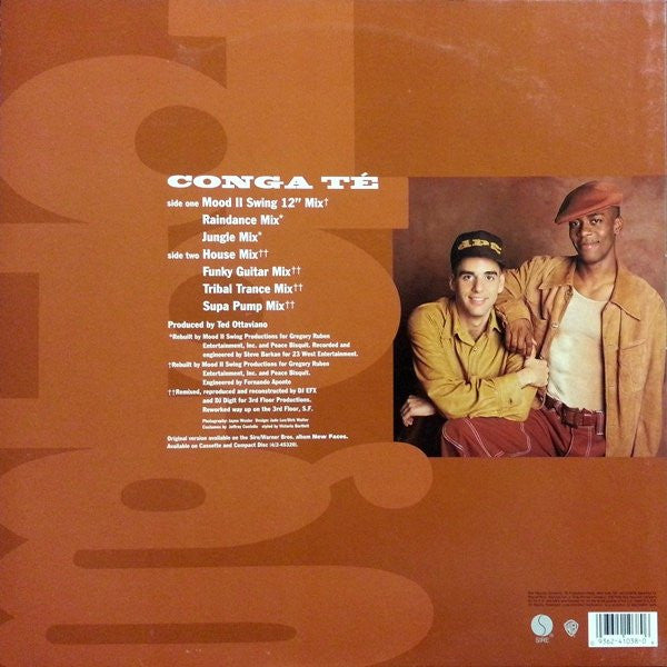 Doubleplusgood : Conga Té (12")