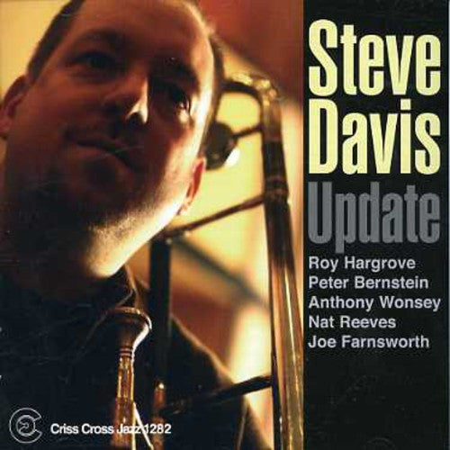 the album cover for Steve Davis - Update