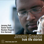the album cover for Jimmy Greene Quartet - True Life Stories