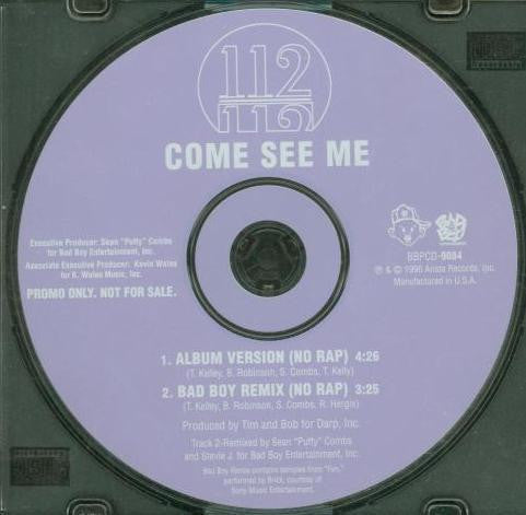 112 : Come See Me (CD, Single, Promo)