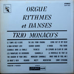 Trio Monaco's : Orgue Rythmes Et Danses (LP)