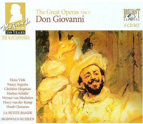 the album cover for W.A. Mozart - Great Operas 3
