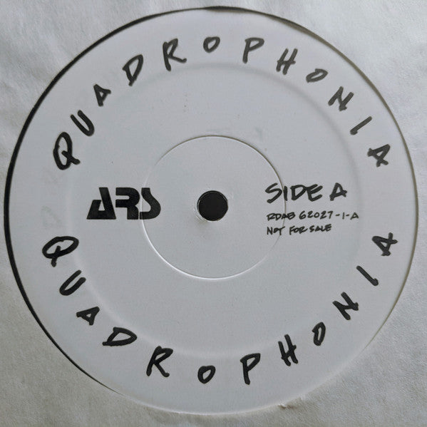 Quadrophonia : Quadrophonia (12", Maxi, Promo)