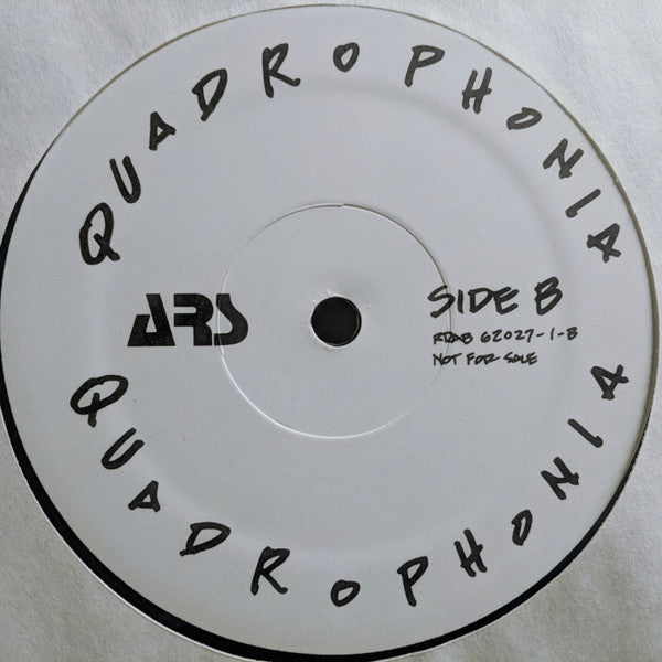 Quadrophonia : Quadrophonia (12", Maxi, Promo)