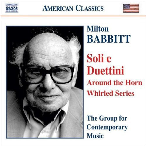 the album cover for Group For Contemporary Music - Soli E Duettini