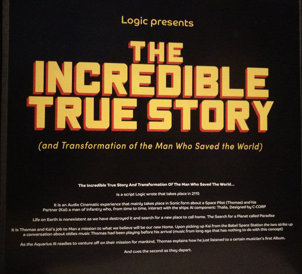 Logic (27) : The Incredible True Story (2xLP, Album)