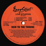 Heir To The Throne : Love Situation (12")
