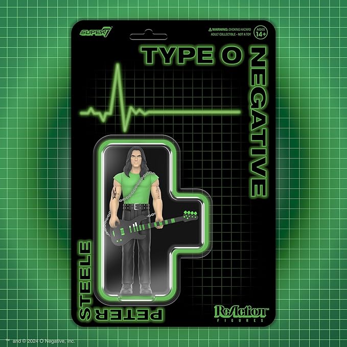 Super 7 - Type O Negative - Peter Steele ReAction Figure (Toys)