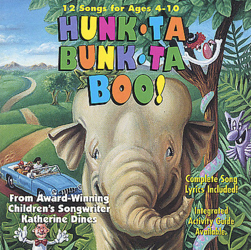 the album cover for Katherine Dines - Hunk Ta Bunk Ta-Boo