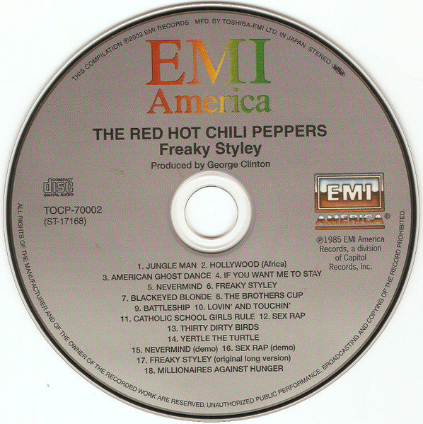 The Red Hot Chili Peppers* : Freaky Styley (CD, Album, Ltd, RE, RM, Pap)
