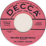 The Jumpin' Jaguars : Knock-Kneed Nellie From Knoxville / Shut The Door Baby (7", Single, Promo)