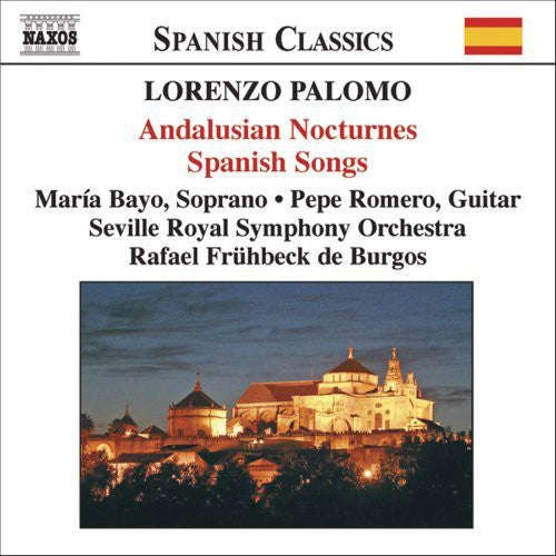 the album cover for MARIA BAYO - Andalusian Nocutrnes