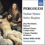 the album cover for Cologne Chamber Orchestra - Stabat Mater - Salve Regina