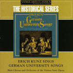 Erich Kunz - Erich Kunz canta canciones universitarias alemanas (CD)