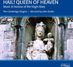 the album cover for JOHN RUTTER - Hail Queen of Heaven