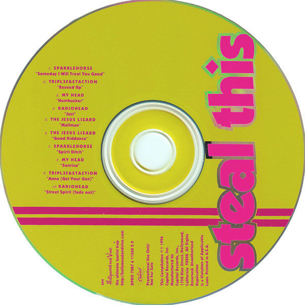 Various : Steal This (CD, Comp, Promo)