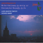 the album cover for Lars Anders Tomter - Works for Viola & Piano