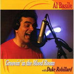 the album cover for Al Basile - Groovin in the Mood Room
