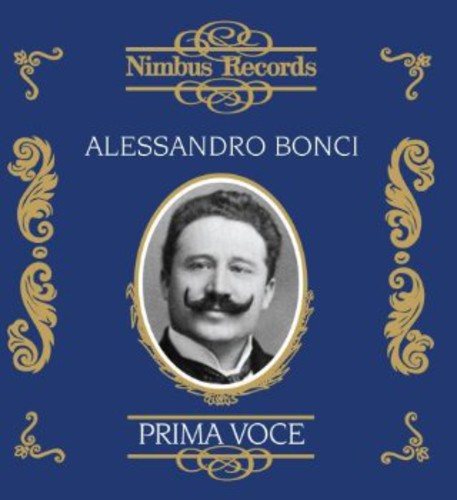 the album cover for Alessandro Bonci - Prima Voce